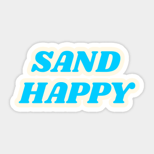 Sand Happy Sticker